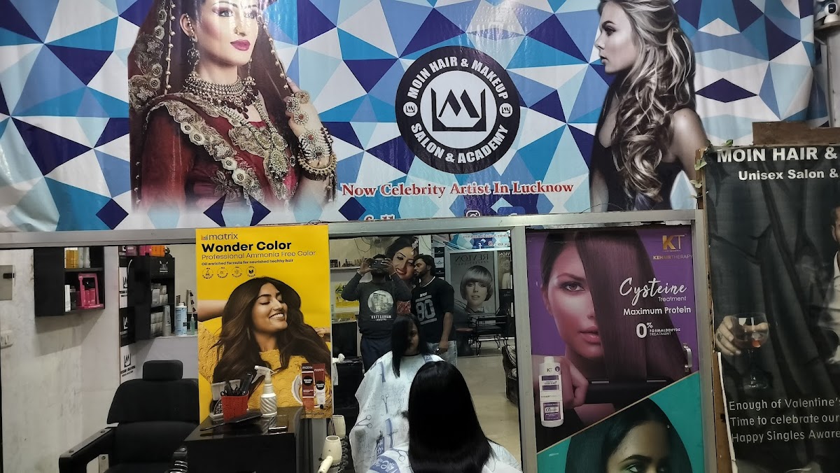 Moin Hair & Makeup Salon & Academy - Beauty Parlour in Aashiyana, 