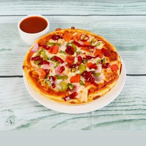Oven Smoked Pizza
