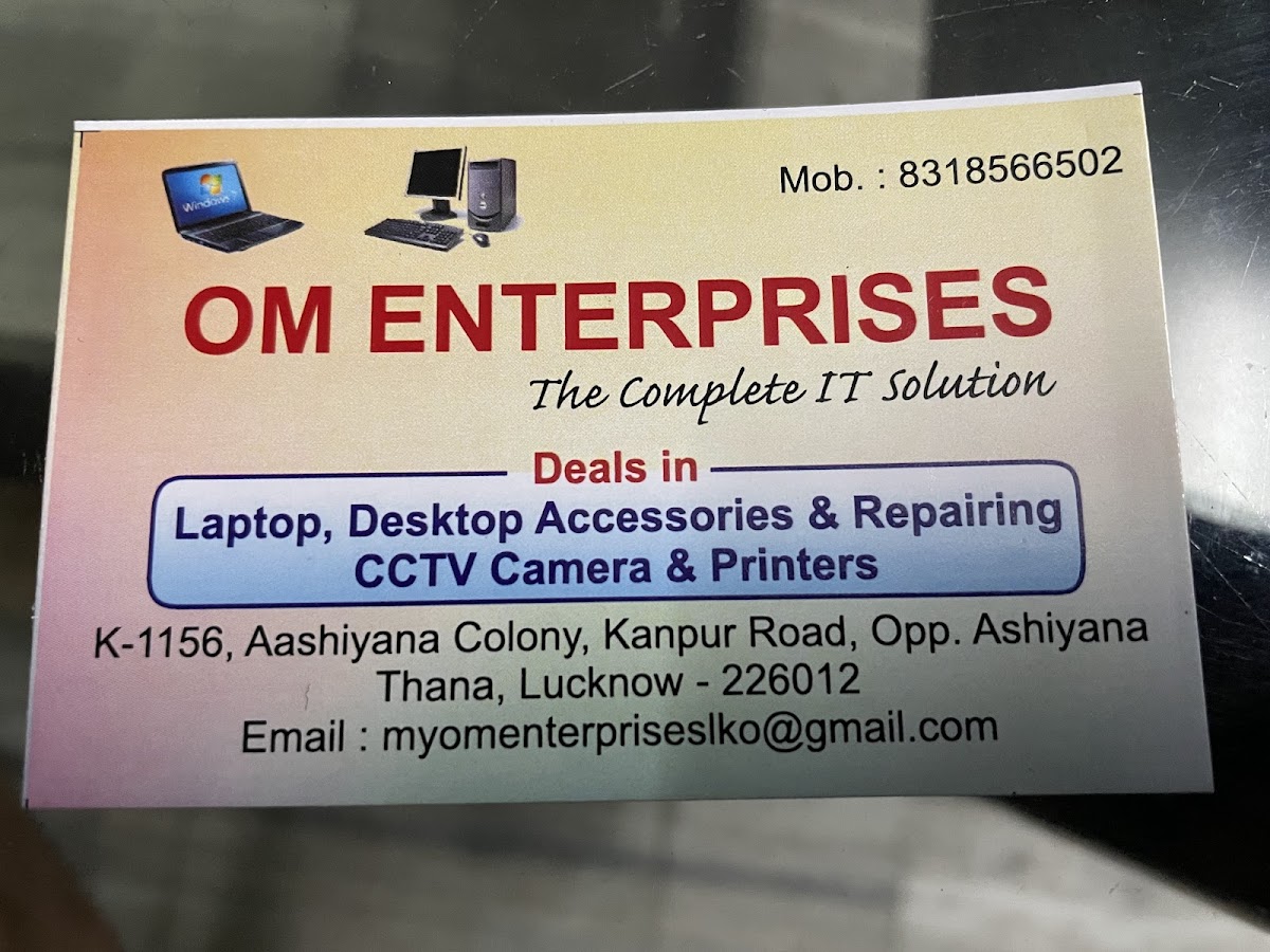 Om Enterprises (Laptop & Desktop Repair & Rental Services)