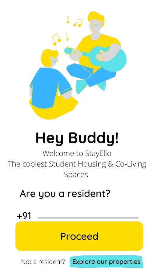 Stayello - Adore Boys Hostel / PG