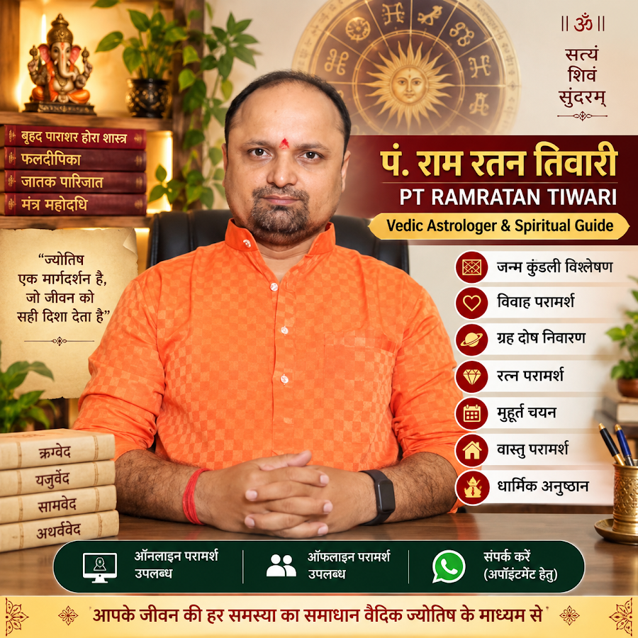 Pt Ramratan Tiwari - Astrologer in Vrindavan Colony, 